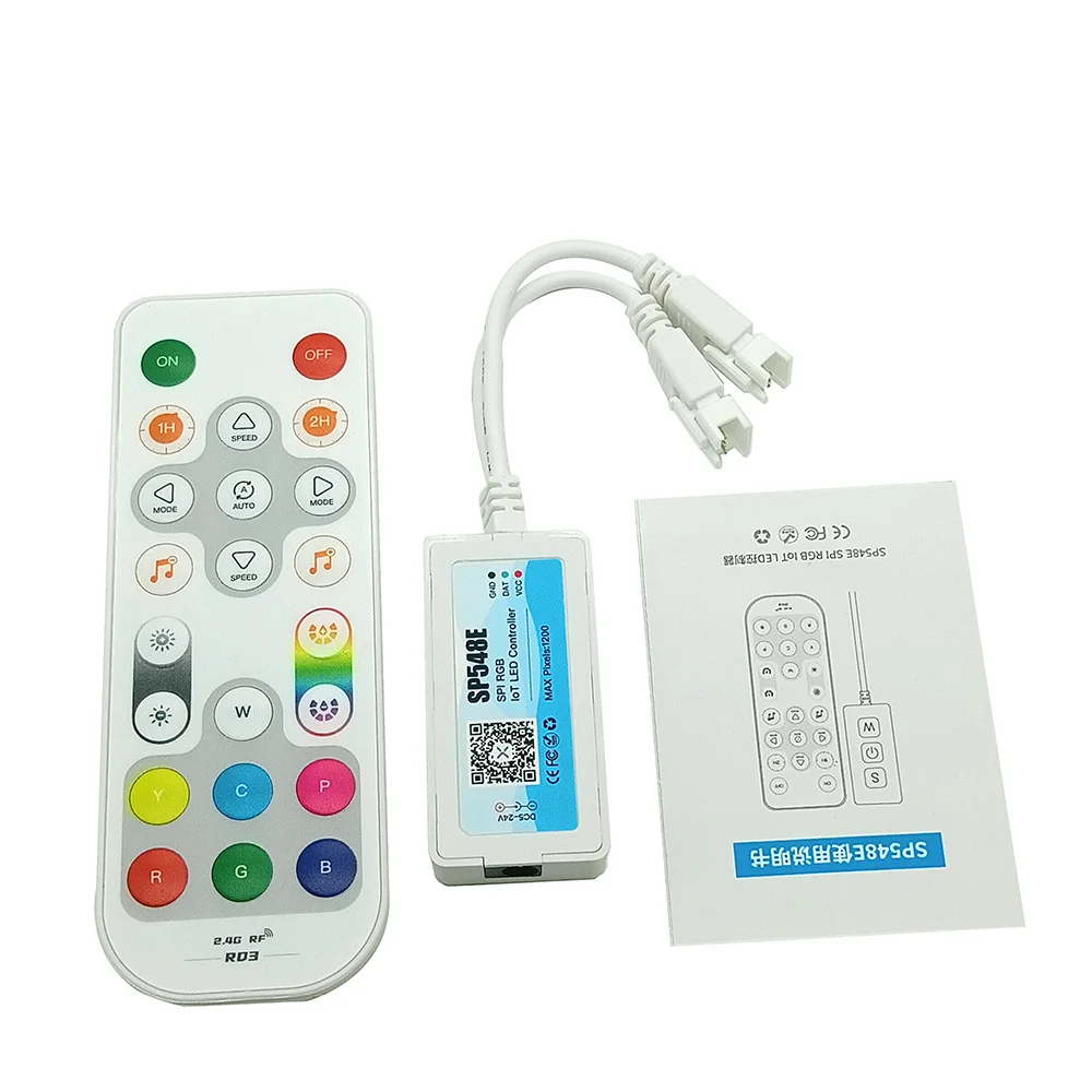 LED Controller S548E Bluetooth Music App Ifor WS2811WS2812 Addressable LED Light Strip DC5V-24V