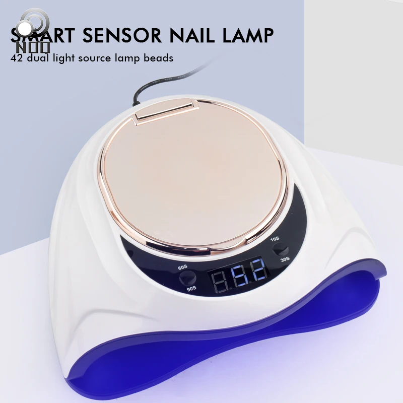 NOQ 42LED UV LED Lamp Nail Dryer With Makeup Mirror Fast Dry LED Nail Drying Lamp Curing Gel Nail Polish Gel Manicure Machine