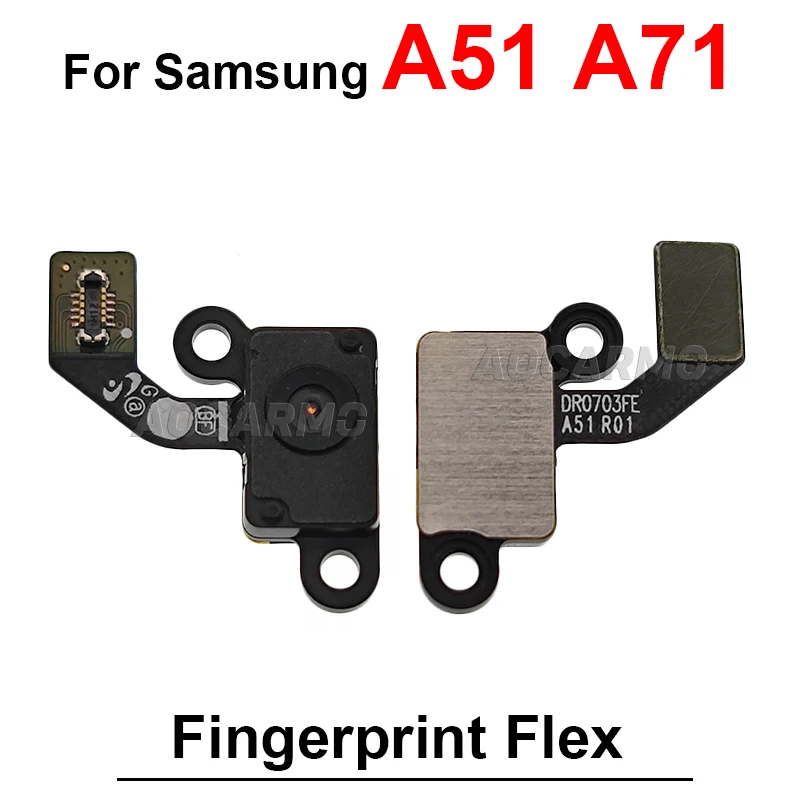 For Samsung Galaxy A30S A31 A41 A50 A51 A70 A70S A71A90 Under The Screen Fingerprint Sensor Flex Cable Replacement Part