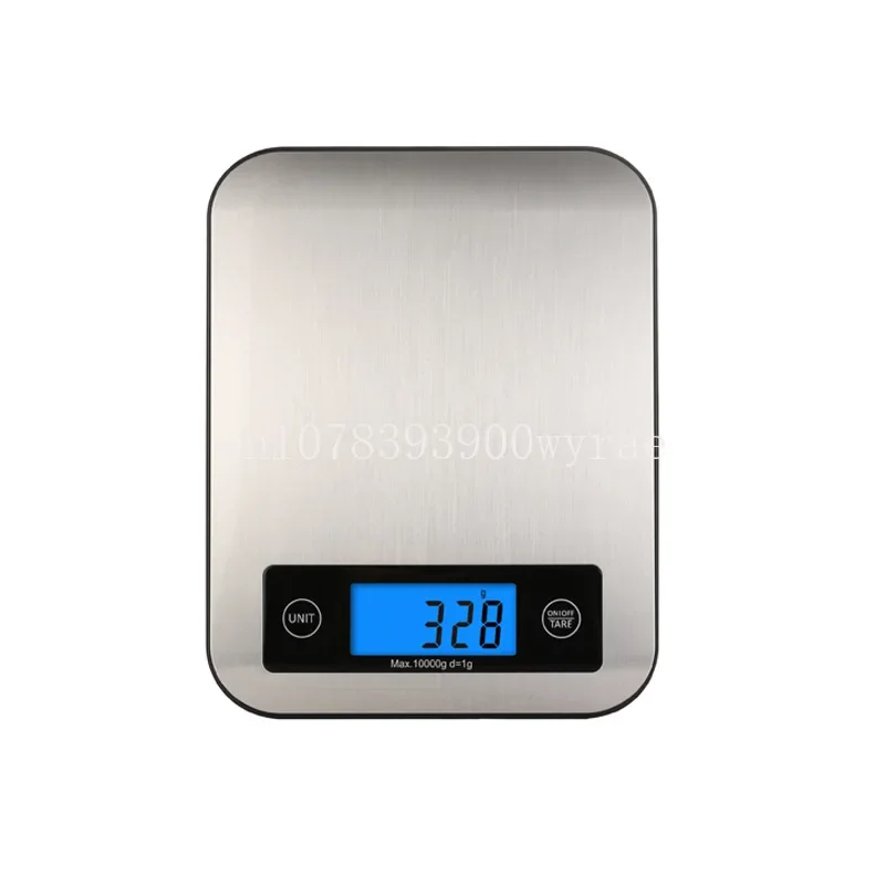 10kg Stainless Steel Kitchen Electronic Scale Mini Household Gram Measuring Scale Baking Food Balance