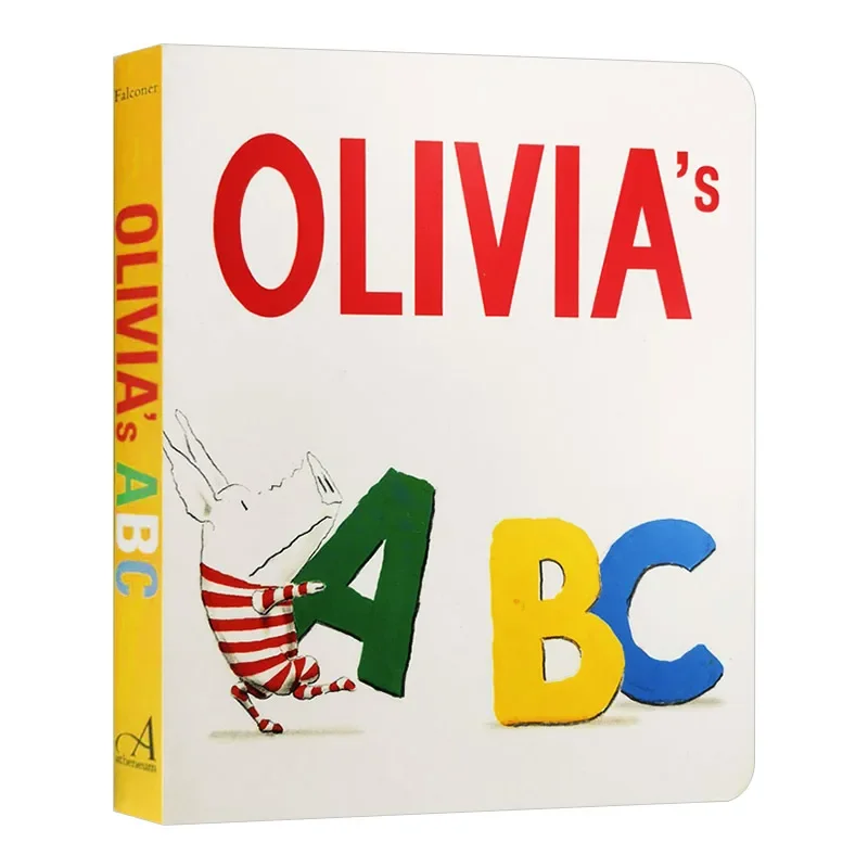 

Olivia's ABC, Children's Baby board books aged 1 2 3, English Letter learning picture board books, 9781481421928