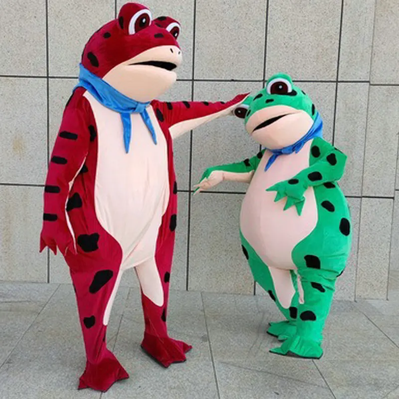 Frog Doll Costume The Same Toad Inflatable Frog Costume Activity Performance Props Children's Doll Clothes June 1 Stage Costume