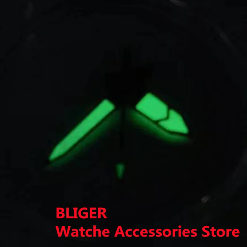 BLIGER New NH35a Hands Japan Super C3 Green Luminous Watch Pointer Fit  NH35 NH36 Movements Watchparts For Watch Modified image 5