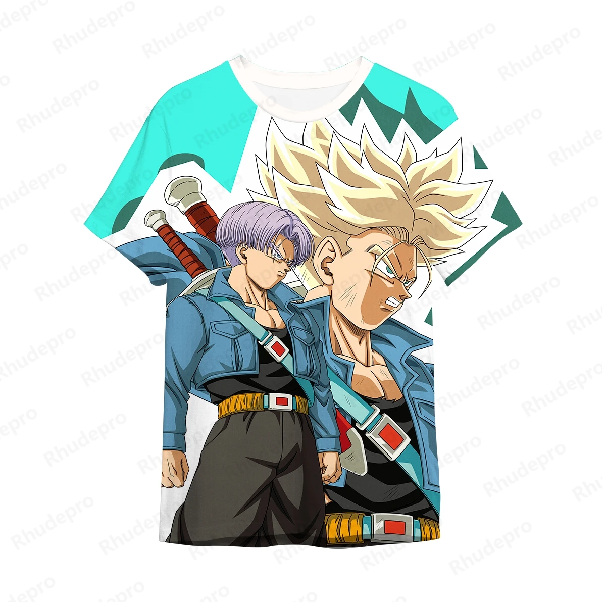 T-shirt estampada 3D Dragon Ball dos homens, Goku, Hip Hop, Cosplay, alta qualidade, manga curta, novo, moda Y2K, 5XL