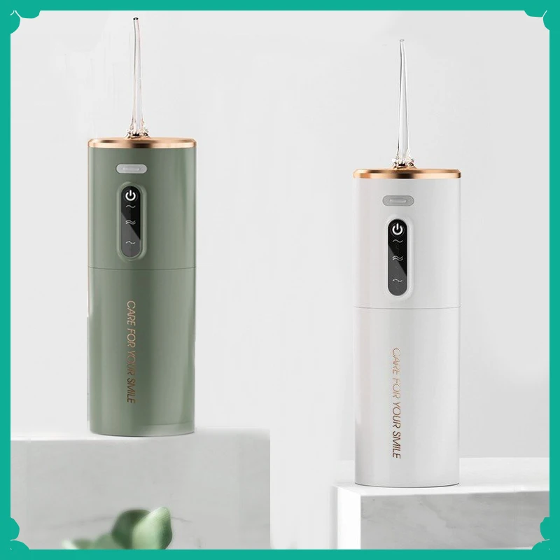 

Portable Water Floss USB Rechargeable Oral Irrigator 280ML Electric Tooth Cleaning Device 3 Modes Waterproof Irrigator