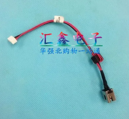 Toma de corriente DC con cable para TOSHIBA L50, L55, C50, L55D, L55DT, portátil, DC-IN, Cable flexible