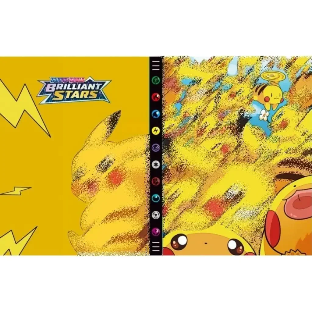 ピカ用 540 個コレクションカードアルバムアニメエルフ 9 グリッドページクラシックキャラクターなどの耐傷性インナーページギフト