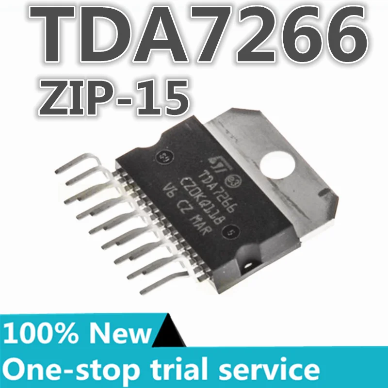 2-50pcs %New TDA7266 TDA7266SA TDA7266M ZIP-15 TDA7266D13TR HSOP20 two-bridge audio amplifier chip