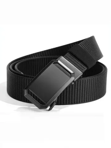Men's Automatic Buckle Belt Casual Big Size Korean Fashion Hongik University Streetwear Daily Wear Belt