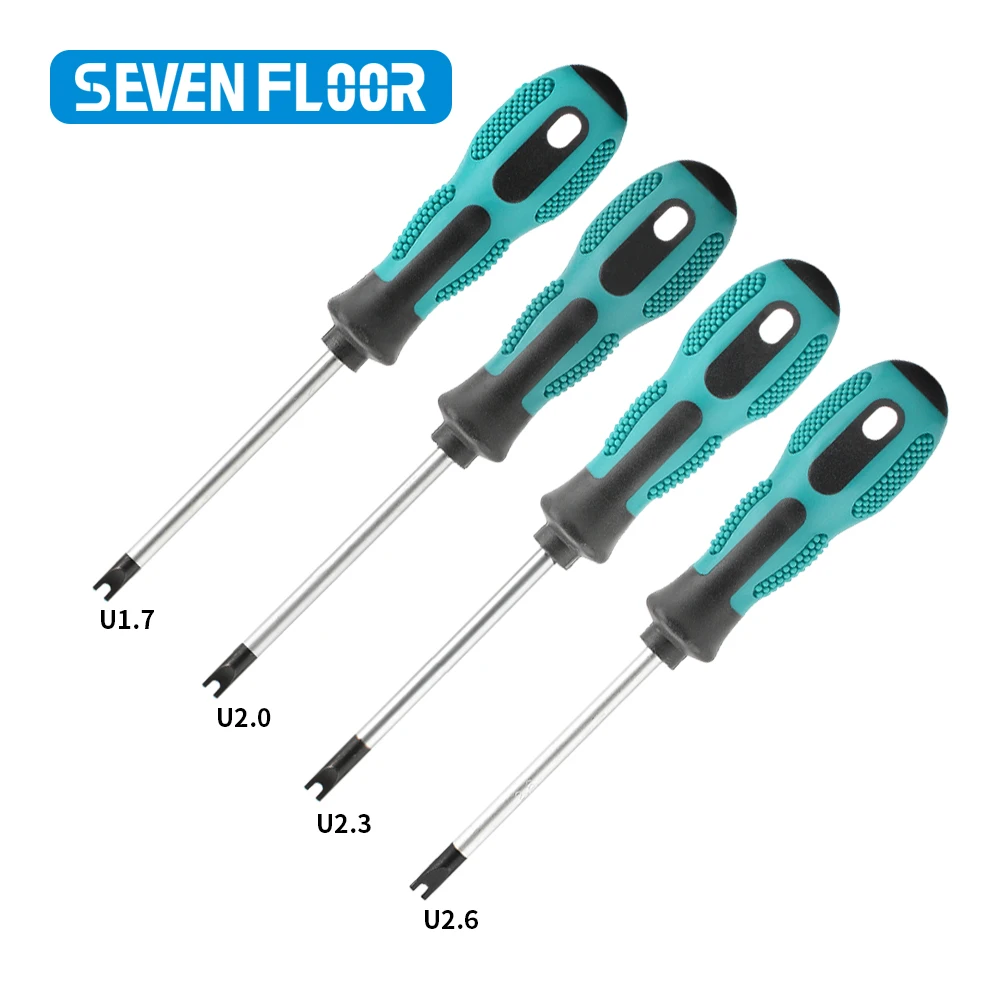 1PC Professional M Type Screwdriver Used For Special-Shaped Hand Tool U-shaped Repair Screwdrivers U1.7 U2.0 U2.3 U2.6