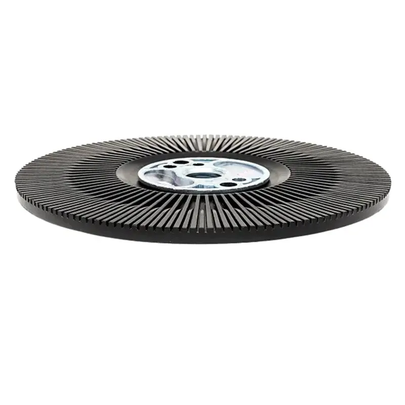 AB41-Spiral Cooling Ribs Holes Tough Angle Grinder Sanding Disc Backing Pad For Enhanced Cooling