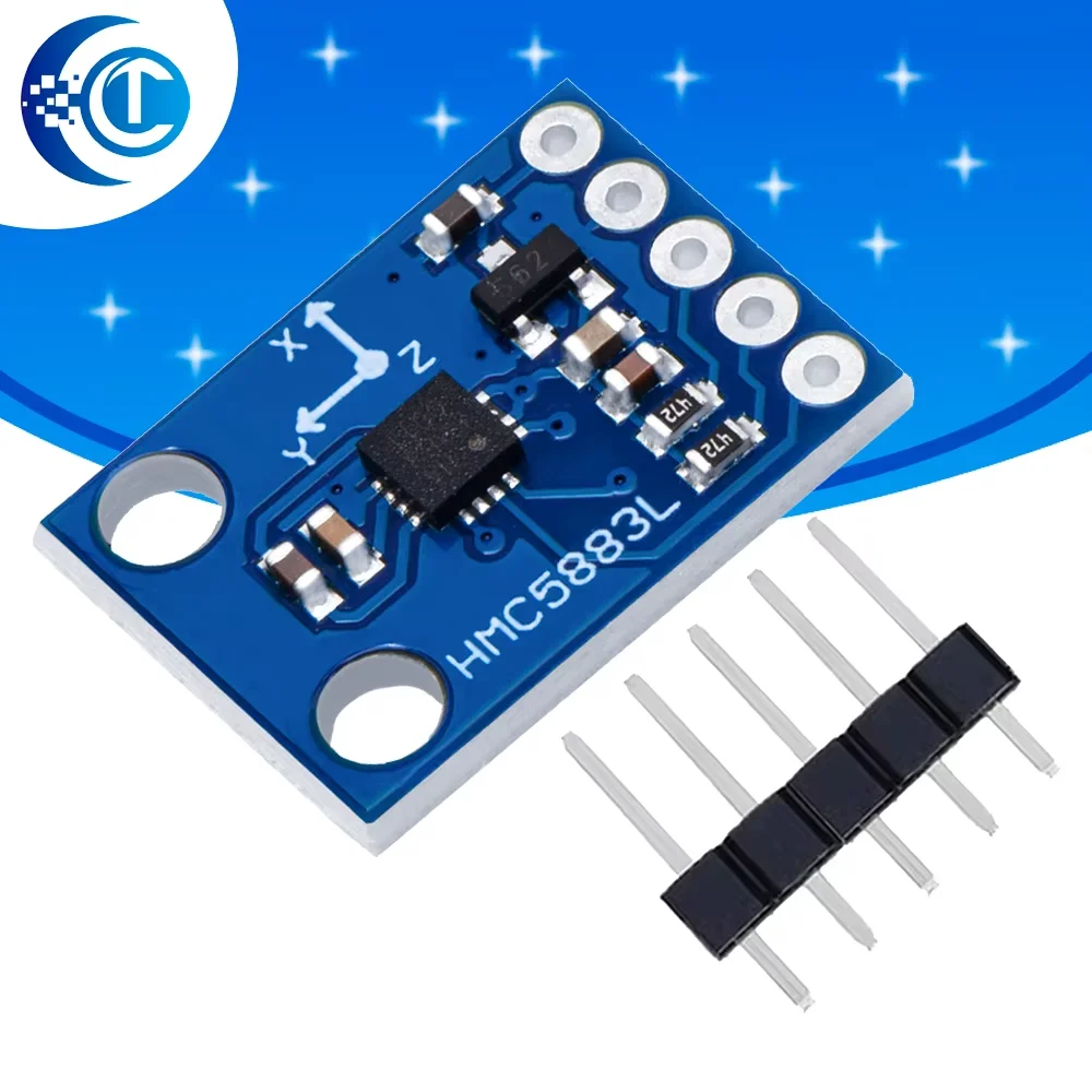 1PCS GY-273 HMC5883L Module Triple Axis Compass Magnetometer Sensor 3V-5V