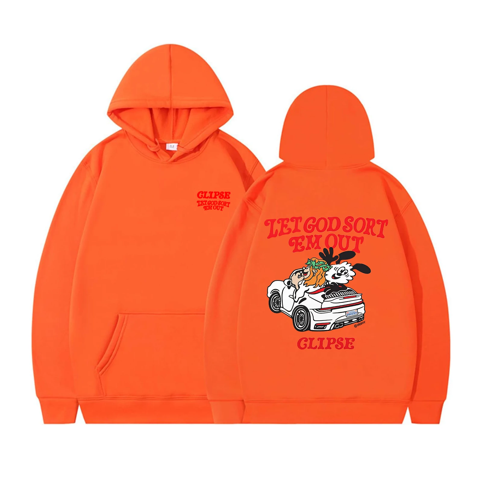 كليبس دع الله فرز Em خارج هوديي كليبس ألبوم جديد هوديي الرجال النساء طويلة الأكمام الشارع الشهير الهيب هوب البلوز الملابس