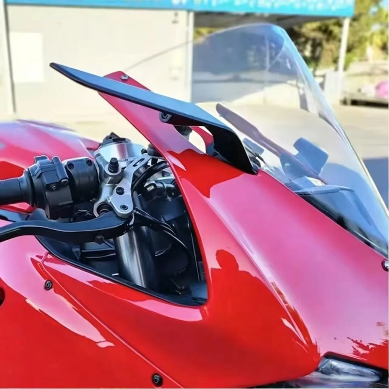 Motorcycle Mirrors Panigale899 ABS 1199 S Tricolore Stealth Mirrors Sports Winglets Kits For Ducati Panigale 899 Accessories
