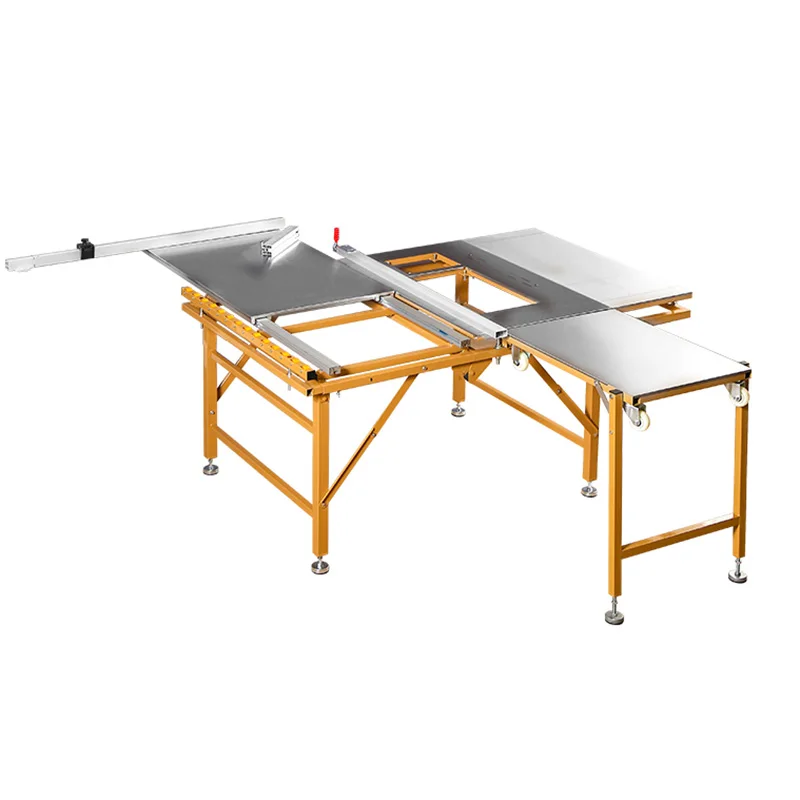 160A Hot Sale Woodworking Saw Table Folding Portable Precision Push Table Saw Panel Saw for Woodworking