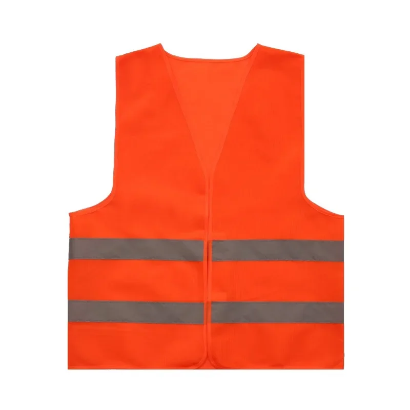 1 Pcs Reflective Strip Vest Car Emergency Fluorescent High Visibility Safety Vest Motorcycle Jackets Reflective Clothing Hi-Vis