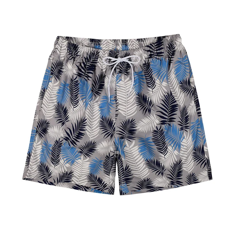 Short de plage hawaïen imprimé flamant rose 3D pour homme, pantalon court d'été pour sports de plein air, short de planche de surf, maillot de bain à séchage rapide