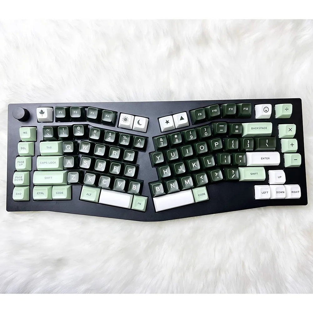 173 Keys Salon Keyboard Keycap SA Profile ABS Double Shot Keycaps for Cherry Gateron MX Switches Mechanical Gamer Keyboard