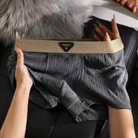 4pcs/lot,Men's underwear men's pure cotton bacteriostatic boxer underwear new breathable thin full size men's boxer underwear.