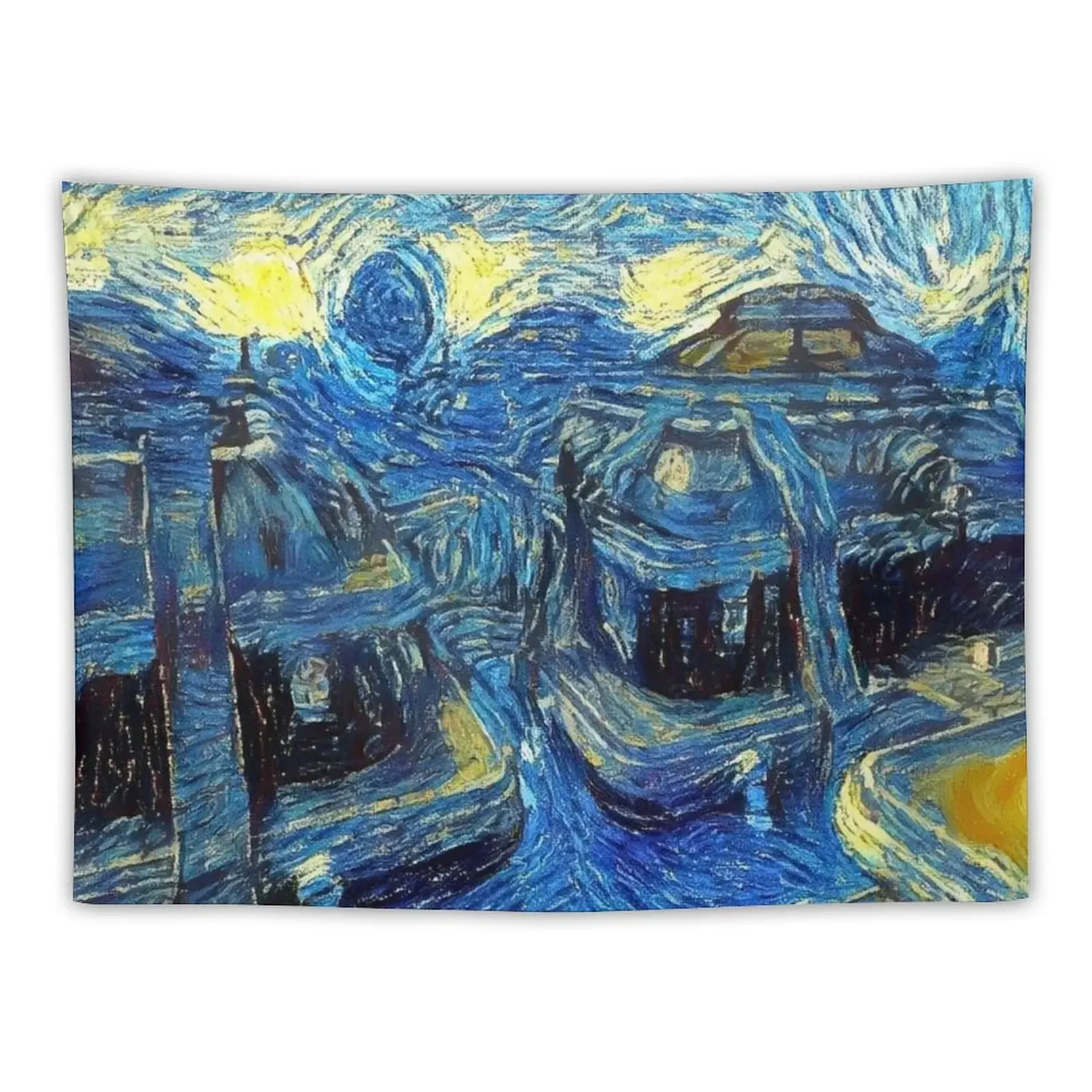 

Vivec City Morrowind Starry Night Tapestry Decor Home Decor For Room Room Aesthetic Room Decorations Aesthetics