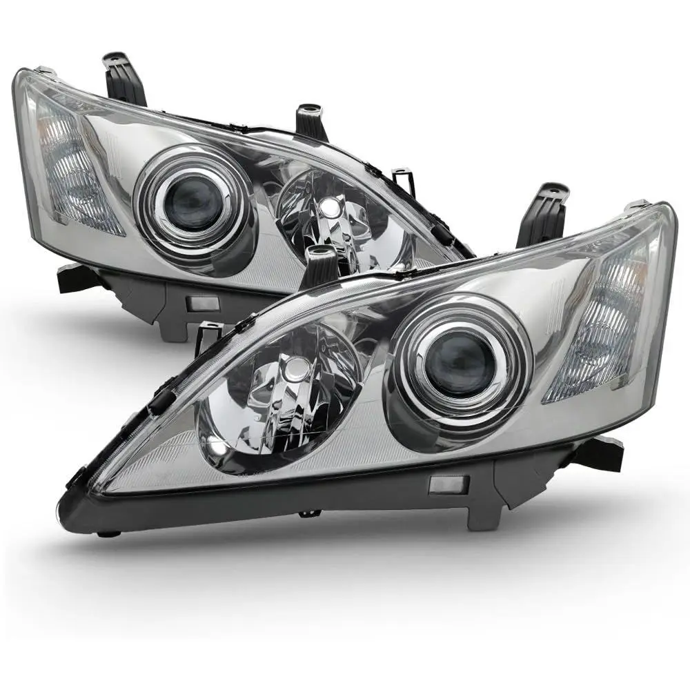 

- For [Factory Halogen Model] 2007 2008 2009 Lexus ES350 Projector Headlights Headlamps Assembly Pair Left+Right