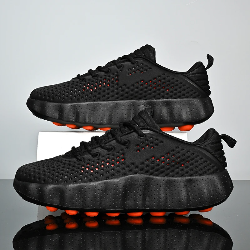 

Мужские кроссовки для бега, дышащие летние спортивные теннисные кроссовки, повседневные ультралегкие унисекс кроссовки для женщин, модные кроссовки с противоскользящей подошвой.