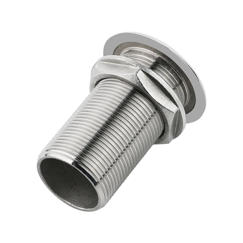 1/2inch 3/4inch 1inch Marine Hardware Accessories Boat Fitting Hose 316 Stainless Steel Full Half Thru Hull