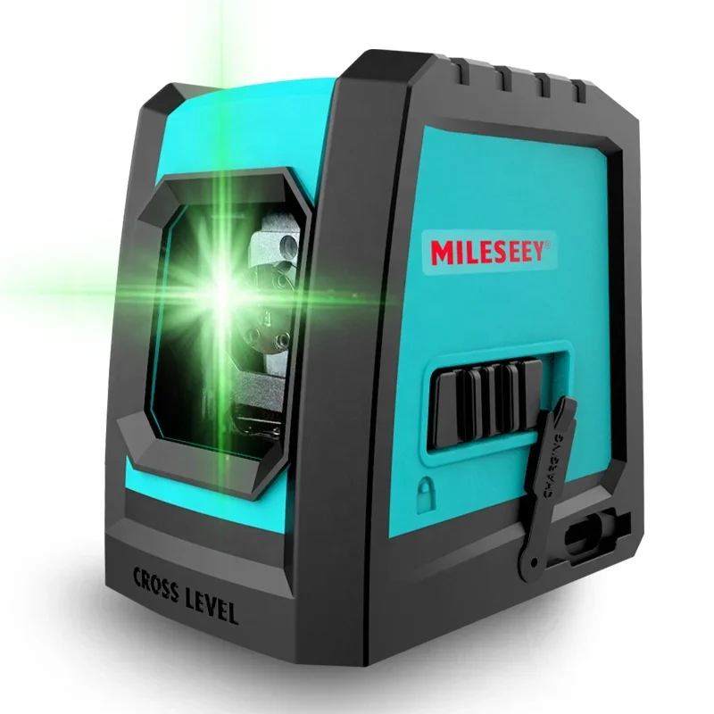 

Mileseey L52 Waterproof And Dustproof Strong Magnetic To Wall Usb Charging Green Line Laser Level