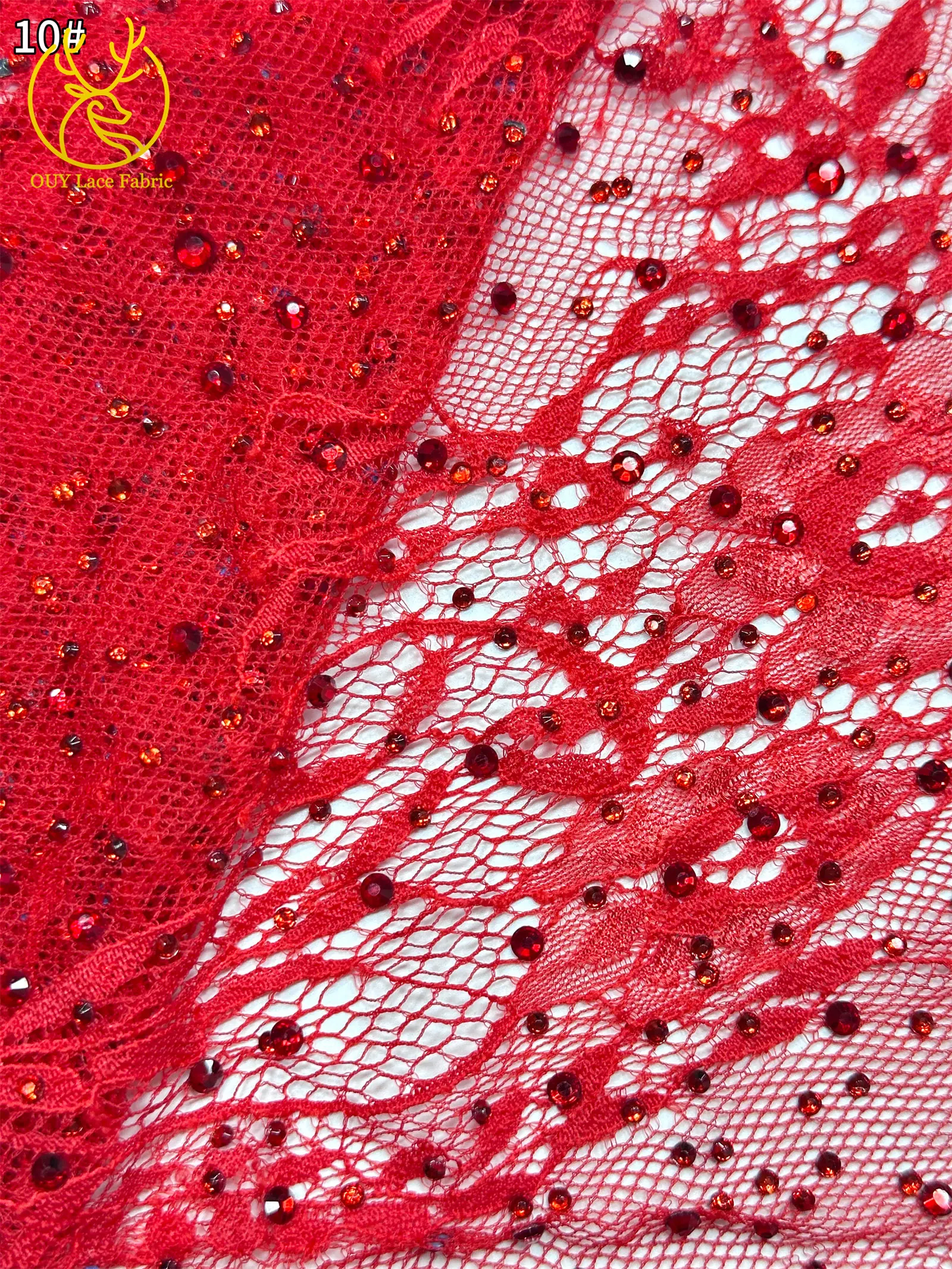 5 Yards französische Stickerei-Tüll-Diamantspitze, nigerianische afrikanische Pailletten-Perlen-Spitze für Damen, Partykleid, Hochzeitskleid, Nähen – Detail 30