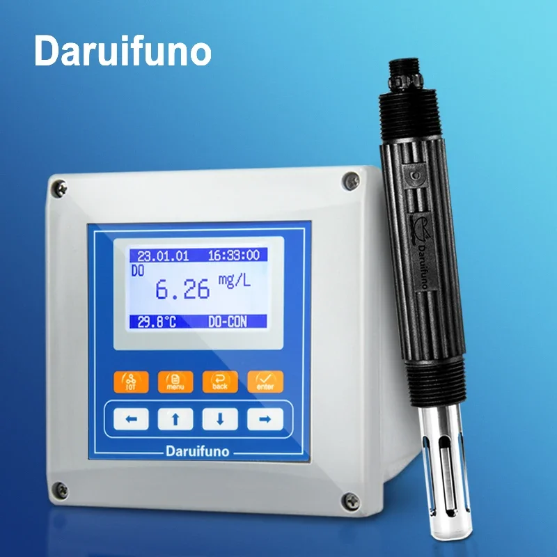 4-20mA Online Water Dissolved Oxygen Meter Controller for Water Treatment