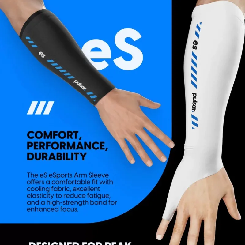 New Pulsar Ice Sleeves FPS Gaming Esports Sleeve PalmLong/ArmLong Smooth Specialize for Esports Games Single For Gaming