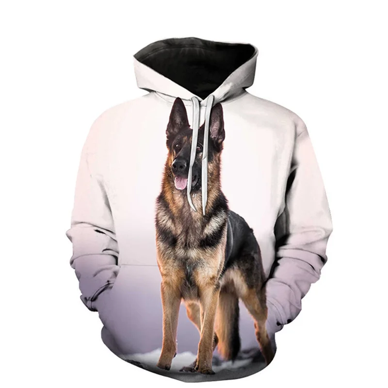 Cute Dog Colorful Fashion Style 3D Printed Hoodies Unisex Pullovers Hoodie Casual Street Top Tracksuit