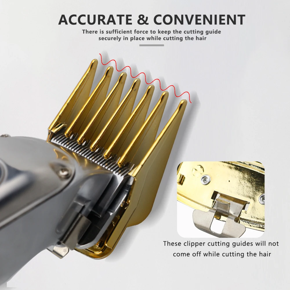 

Professional Hair Clipper Limit Guide Comb For Wahl Trimmer Universal Cutting Guide Comb Haircut Tools Hair Clipper Limit Comb