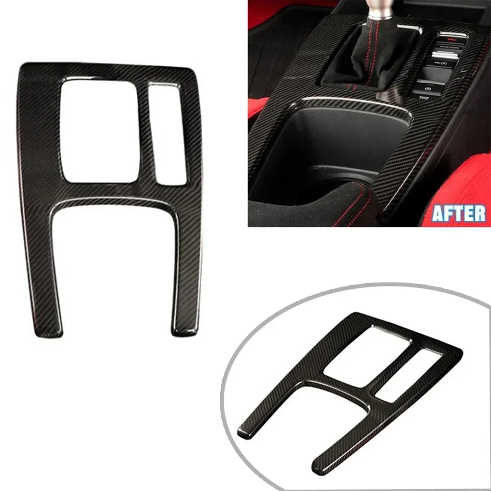 

Carbon Fiber BLACK ABS Carbon Fiber Trim Easy Install Gear Shift Trim Carbon Fiber Trim Easy Installation For Honda Civic
