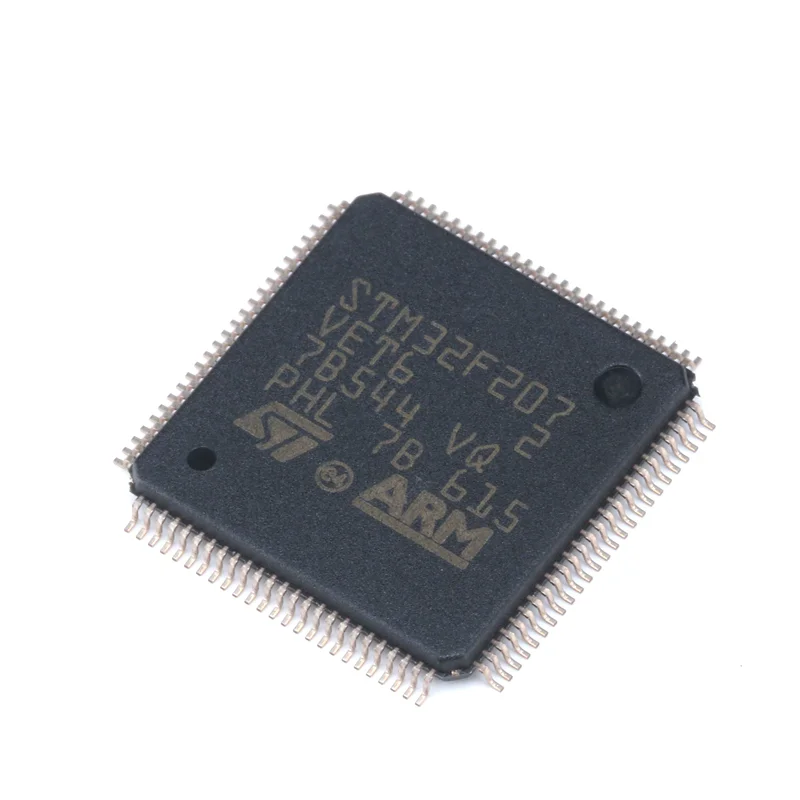Original genuine STM32F207VET6 LQFP-100 ARM Cortex-M3 32-bit microcontroller MCU