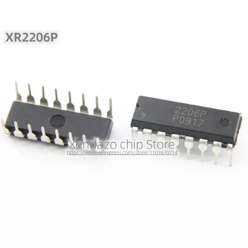 5pcs/lot XR2206P 2206P DIP-16 package Original genuine Function generator chip