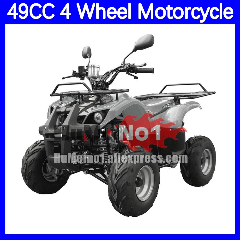 ATV Motorcycle MINI Quad Bike 49CC 2-Stroke Four Wheels ATVS OFFRoad Motorbike For Boys Girls Children New Year Birthday Gifts