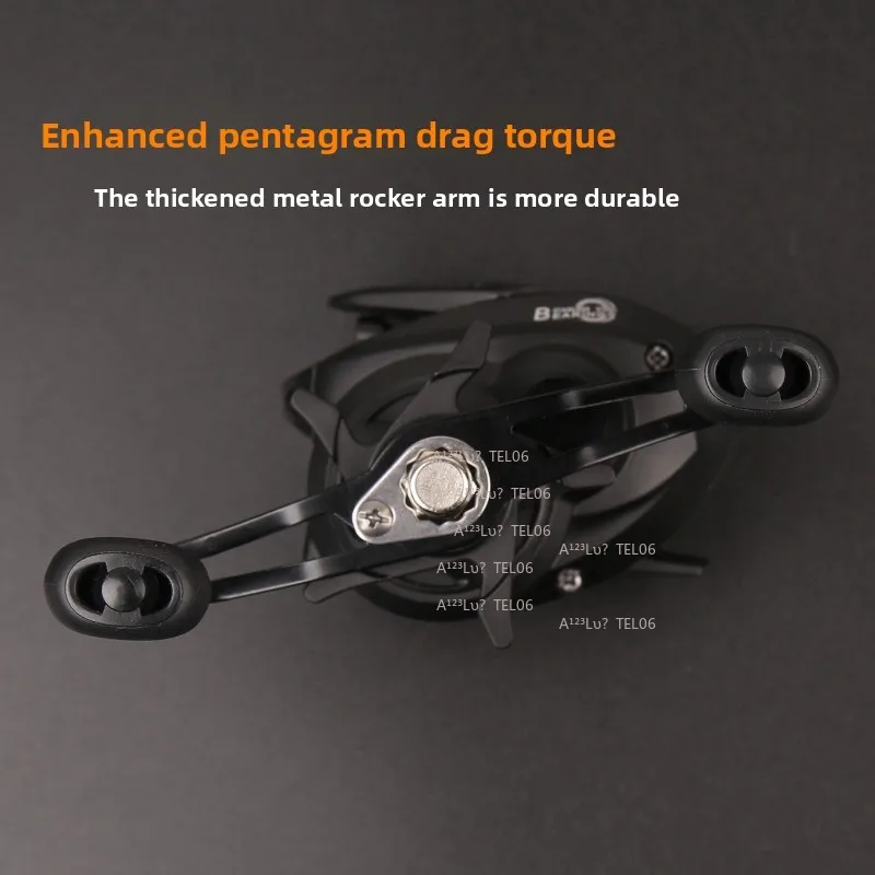 Deep Spool Slow Pitch Jigging Reel Baitcasting Reel Double Handle for Boat Offshore Surf