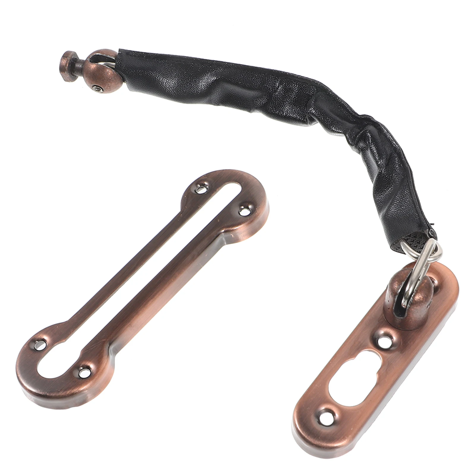 

Door Chain Lock Heavy Duty Security Reinforcement For Interior Door Latch Stainless Steel Anti-Theft Bolt Hardware