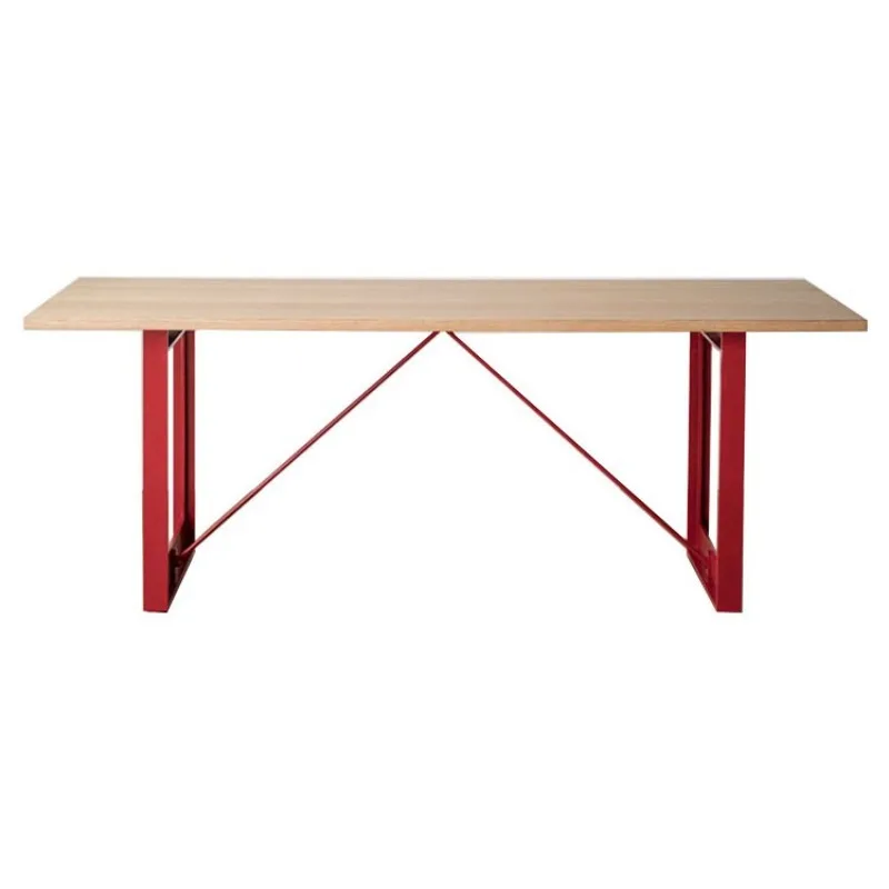 

Birch worktable Computer table Desk Household living room dining table Rectangle