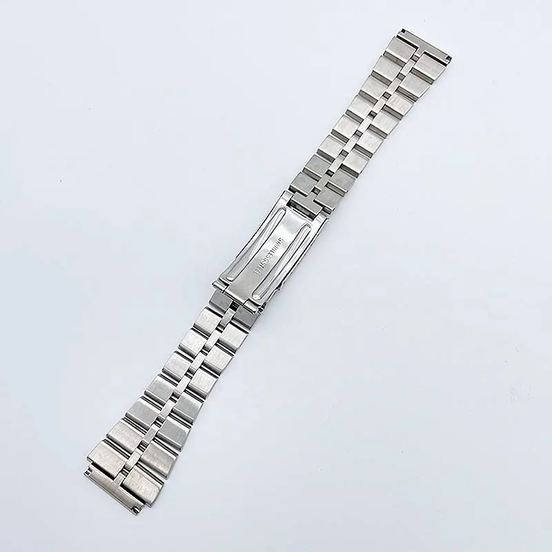 20mm Fishbone Straight End Steel Watch Band Strap Bracelet For Seiko 6138 0040 BVT 04770 Watches