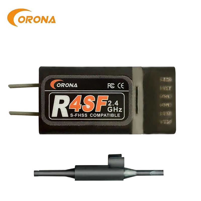 Corona Receiver R4SF R6SF R8SF S-FHSS/FHSS 4ch 6ch 8ch Compatible FUTABA T6J T8J T14SG T18MZ T18SZ