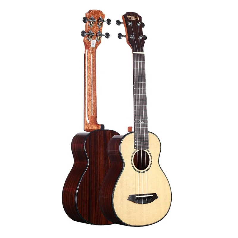 High quality Solid Stika spruce top Indian rosewood Ukulele concert 23 inch