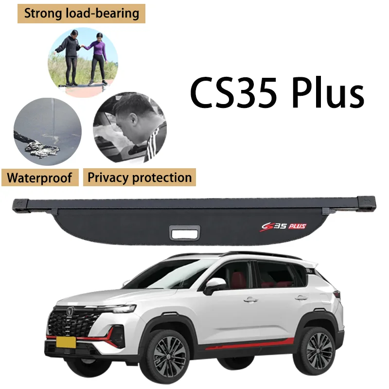 

For Changan CS35plus Retractable Privacy Screen Waterproof Cargo Cover Trunk Cargo Cover Luggage Shield cars accessories