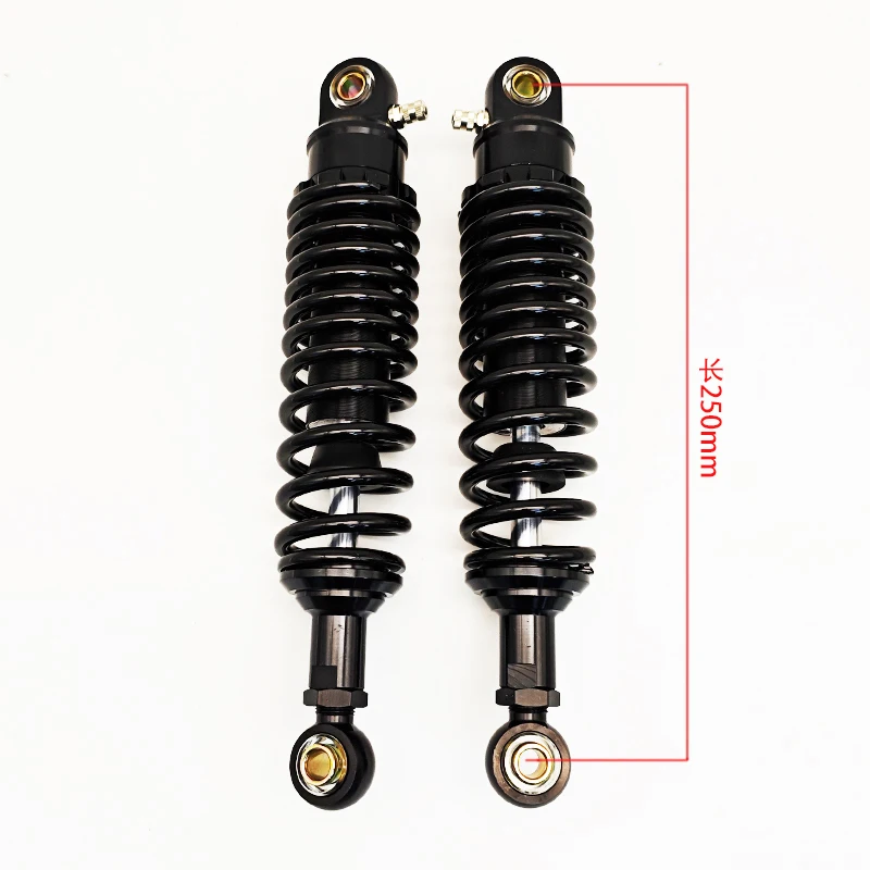 Adjustable Damping Rear Shock for Standard E-Motorcycle, Soft Built-in Suspension with Durable Spring