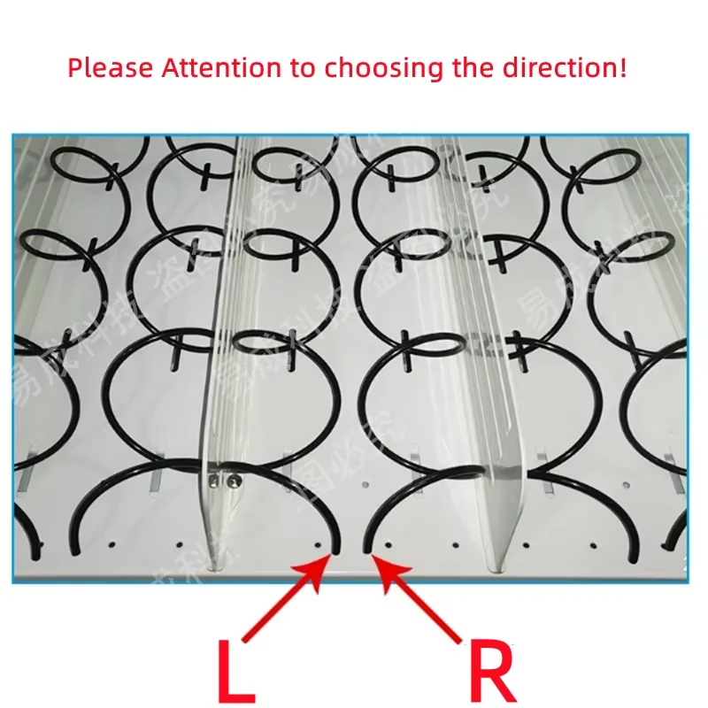 2PCS Vending Machine Accessories Spring Wire Diameter 4mm Outer Diameter 66mm Length 450mm Heavy Compression Spring