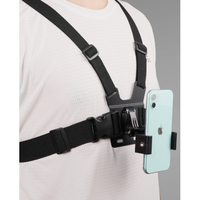 Adjustable Chest Strap Mount Bracket Smartphone Selfie Holders Hand