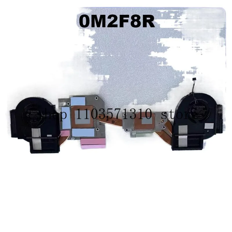 

0M2F8R New Original For DELL Precision 7540 M7540 Laptop Cooling Fan Cooler Fan NV-256 M2F8R CN-0M2F8R High Quality 100% Tested