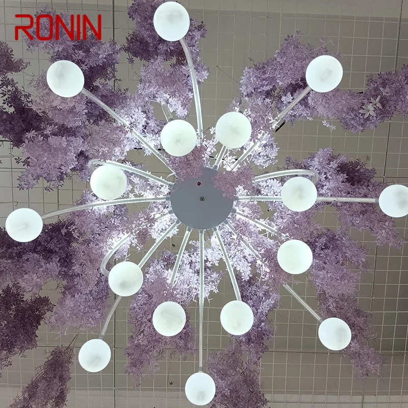 

RONIN Modern Wedding Lamp Festival Lights Atmosphere Running Water Lamp Fireworks Lamp Road Guidance Ceiling Decoration