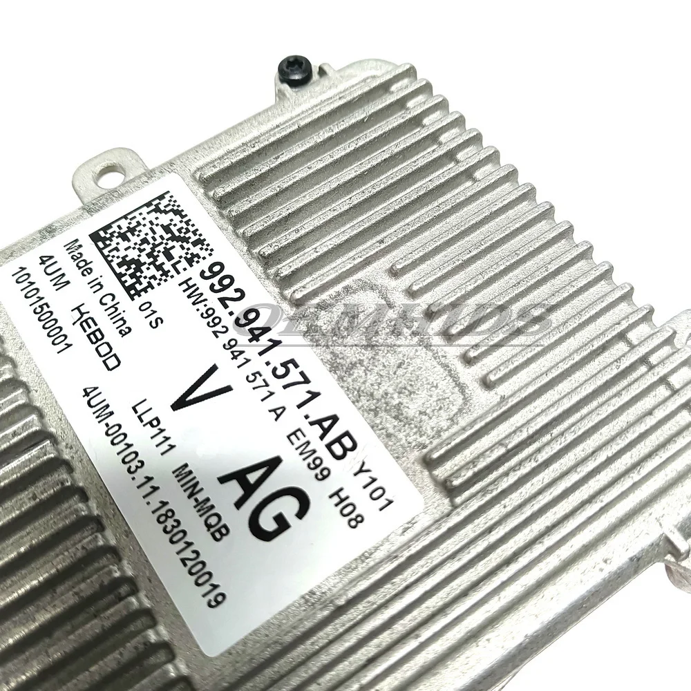 وحدة تحكم المصابيح الأمامية LED المستخدمة الأصلية 992941571AB 992.941.571.AB 10101500013 LLP111 MIN-MQB ملحقات السيارة
